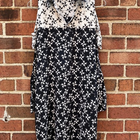 Tanya Taylor Cold Shoulder Silk Dress size 6 - Picture 4 of 5